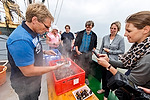 Vorschaubild für Datei burmann-foto-norddeich-muschelfischer-29.jpg Niedersächsische Muschelfischer eröffnen Saison 2014 in Norddeich